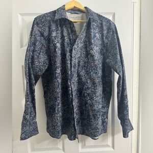 CODY JAMES MEN'S FR PRINTED LIGHTWEIGHT LONG SLEEVE WESTERN WORK SHIRT XLG